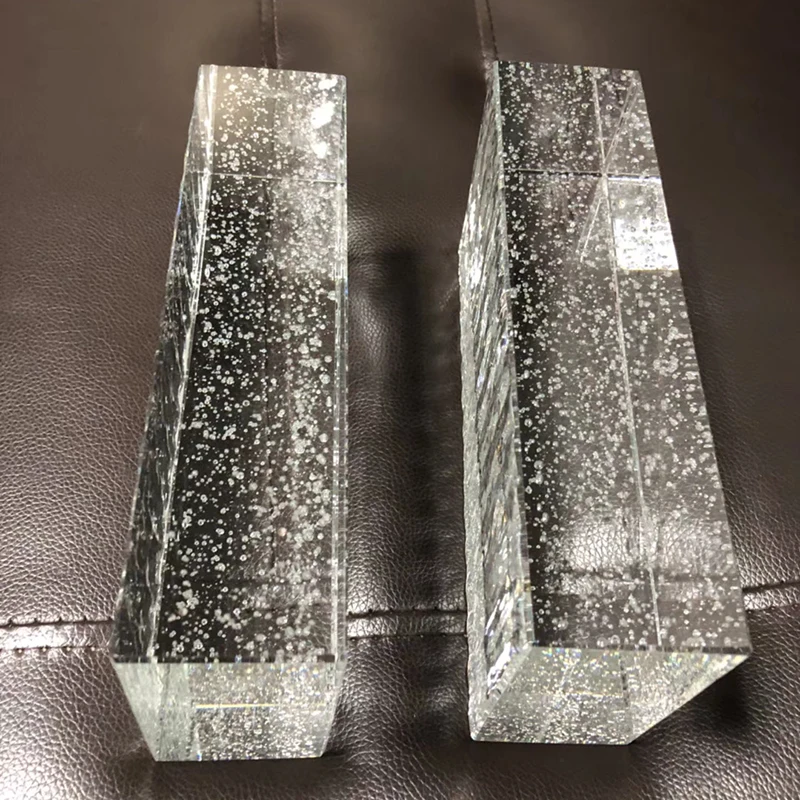 Factory Price Glass Block Guang Zhou Blue Parallel Glass Block Free Sample Available Glass Blocks