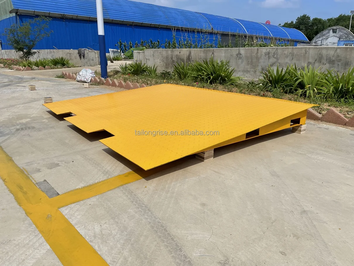 Manual Dock Leveler Container Loading Ramp Mobile Loading Container