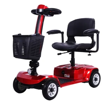 Intelligent Four-Wheeled Battery Car for Adults Small Foldable Electric Walker for Old Age Handicapped Scooter