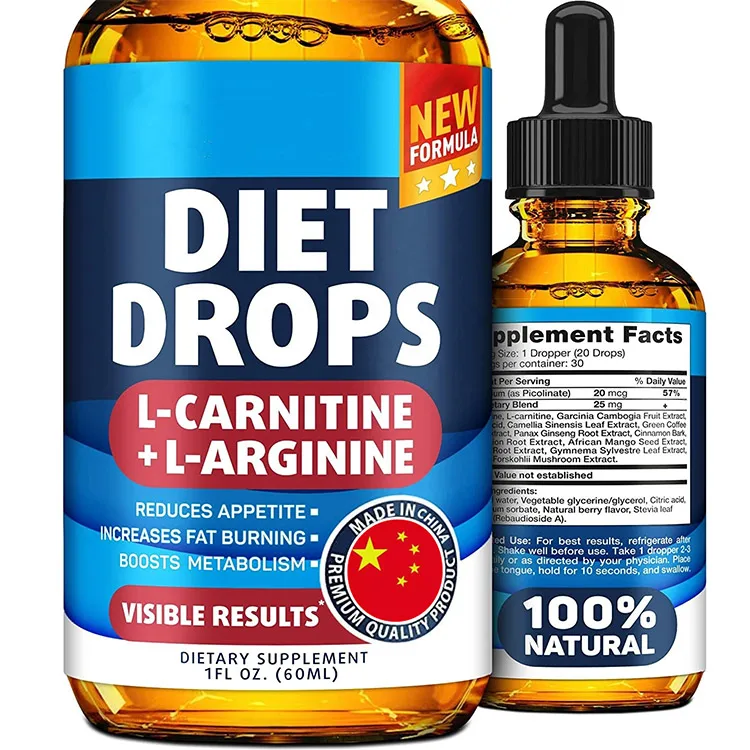 OEM BHB Raspberry Ketones Supplement Exogenous Ketones Health Appetite  Metabolism Booster for Adults Oral Liquid Diet Drops