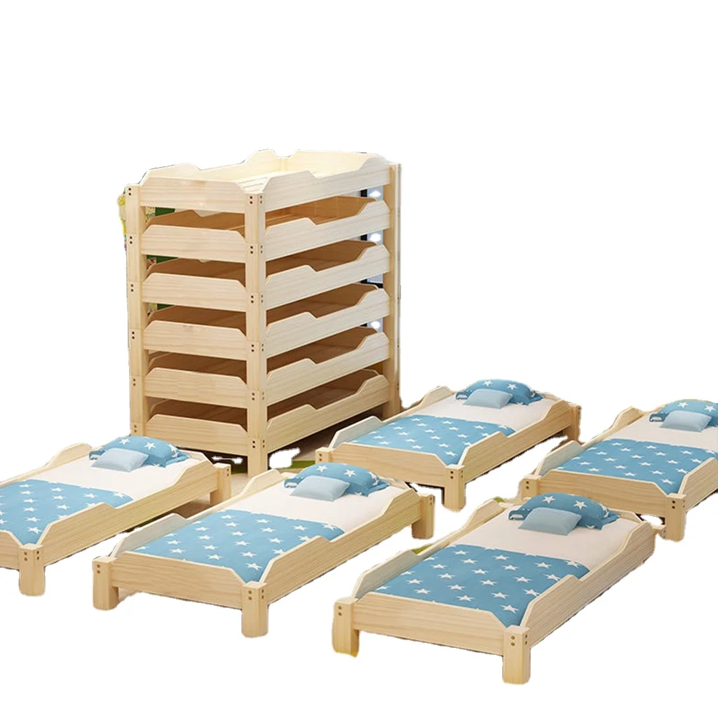 Stackable Mesh Bed For Kindergarten Children Lunch Break Bed Mesh