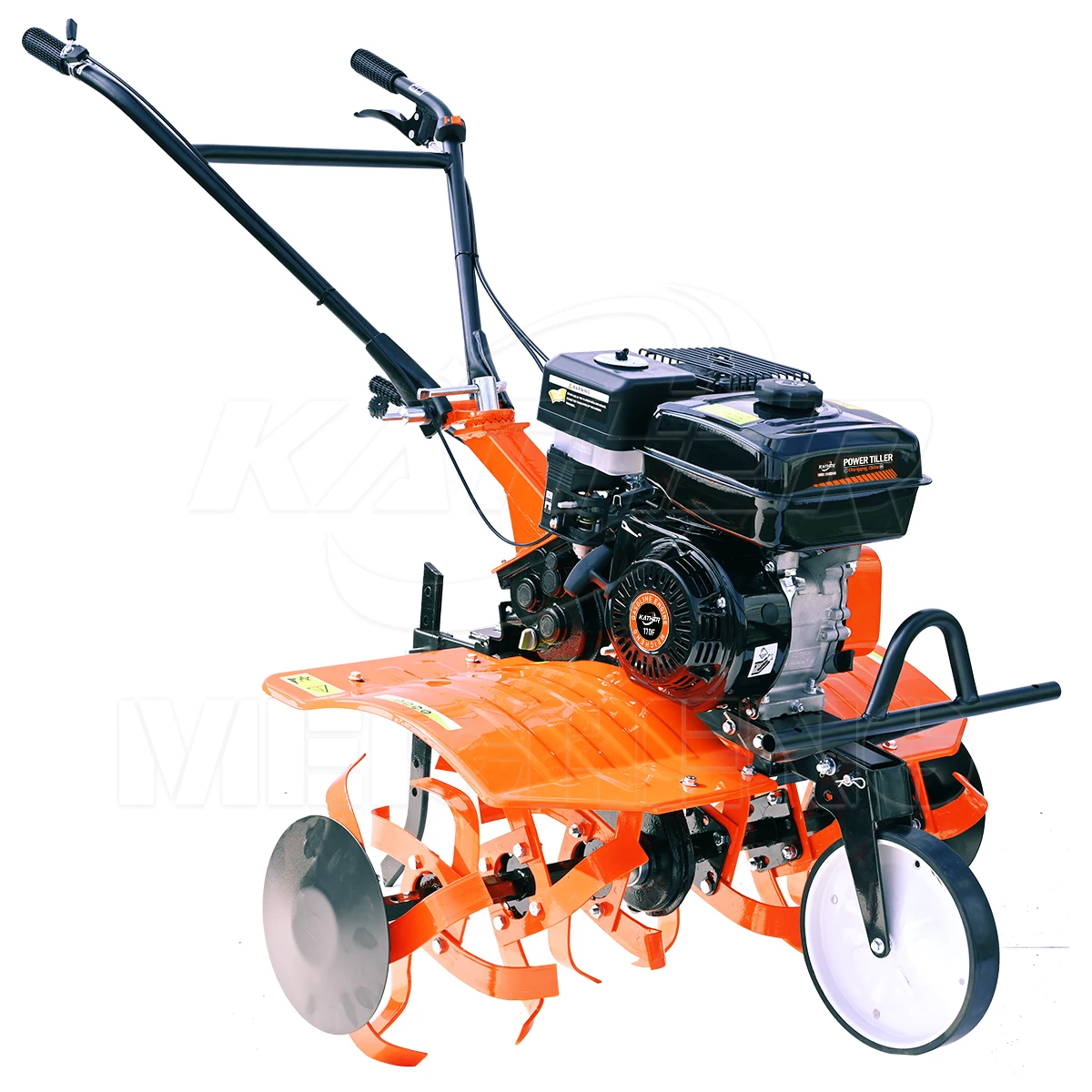 KATHER 7HP 7.5HP Mini Tiller Machine Uboreshaji Mzuri Wa Kuvutika Kwa Nguvuli Motocultor Weeder Belt Driven Cultivator Land Tilling Machine