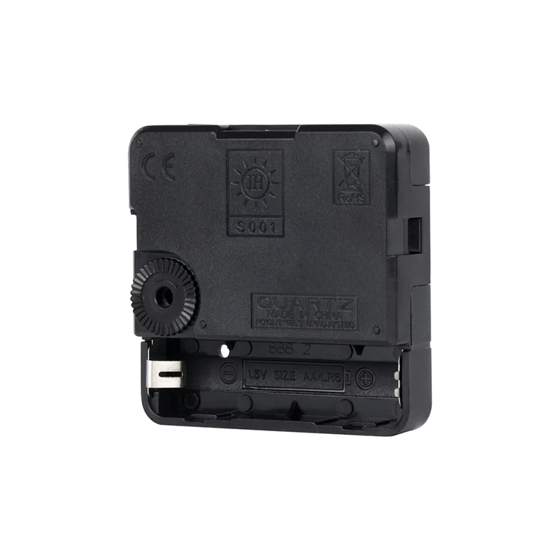 JHS001 Popular 17mm Quartz Sweep Silent Clock Movement Clock Mechanism With Plastic Hanger