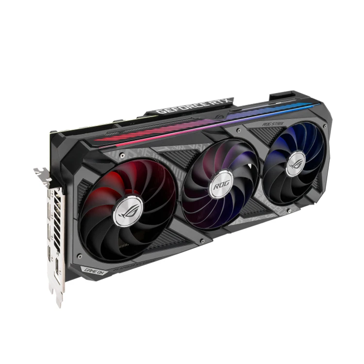 ASUS ROG Strix GeForce RTX 3080 12GB Used Graphics Card with 12GB GDDR6X  ASUS ROG STRIX RTX 3080 LHR Video Card