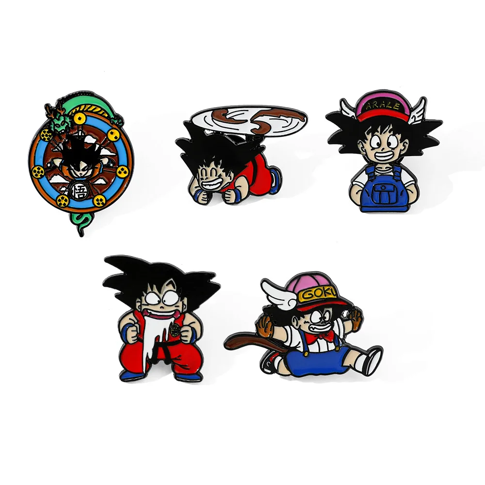 ピンズ・ピンバッジ・缶バッジ DragonBall Z Character Pin Badge ピンズ・ピンバッジ・缶バッジ DragonBall Z Character Pin