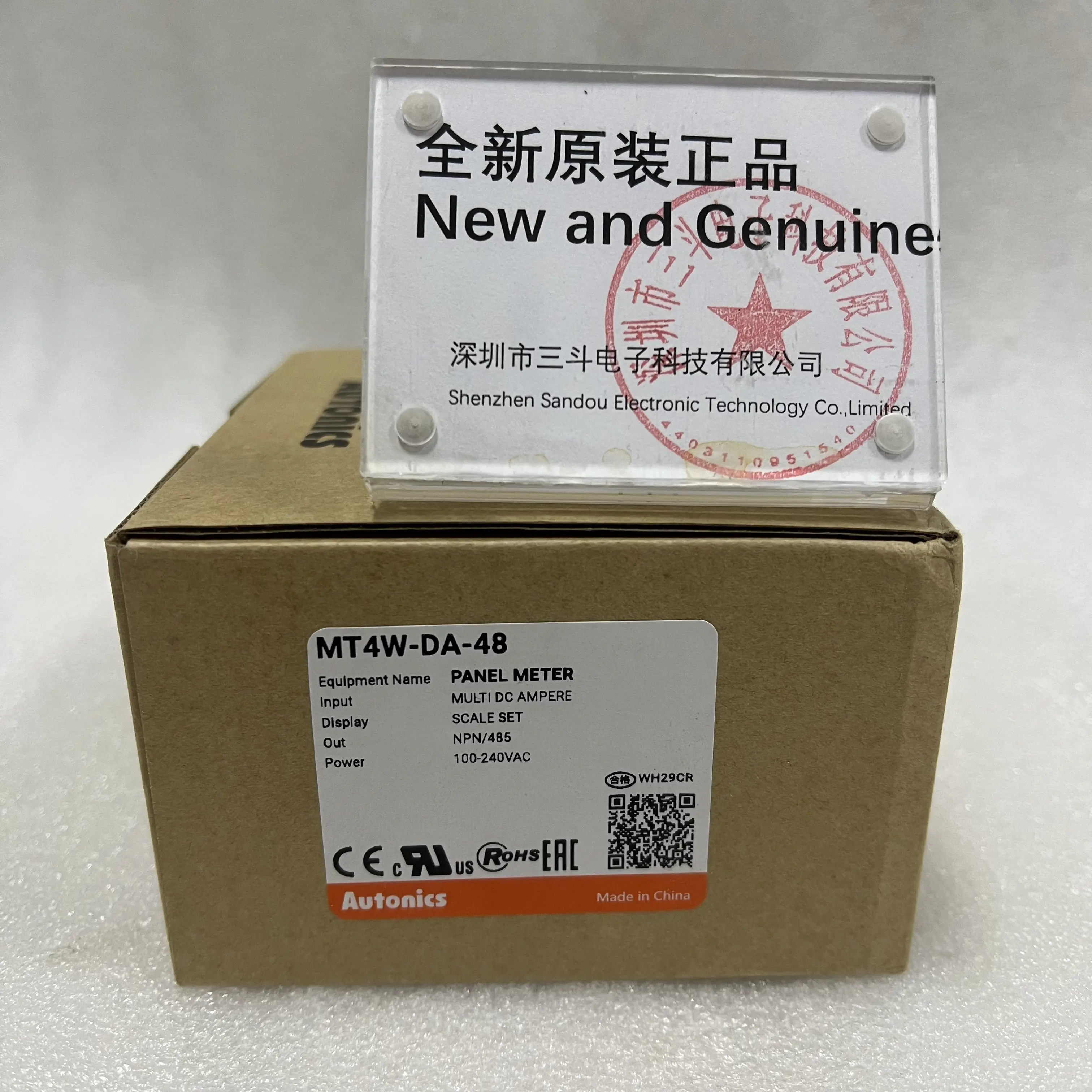 Autonics Digital Panel Meter MT4W-DA-48