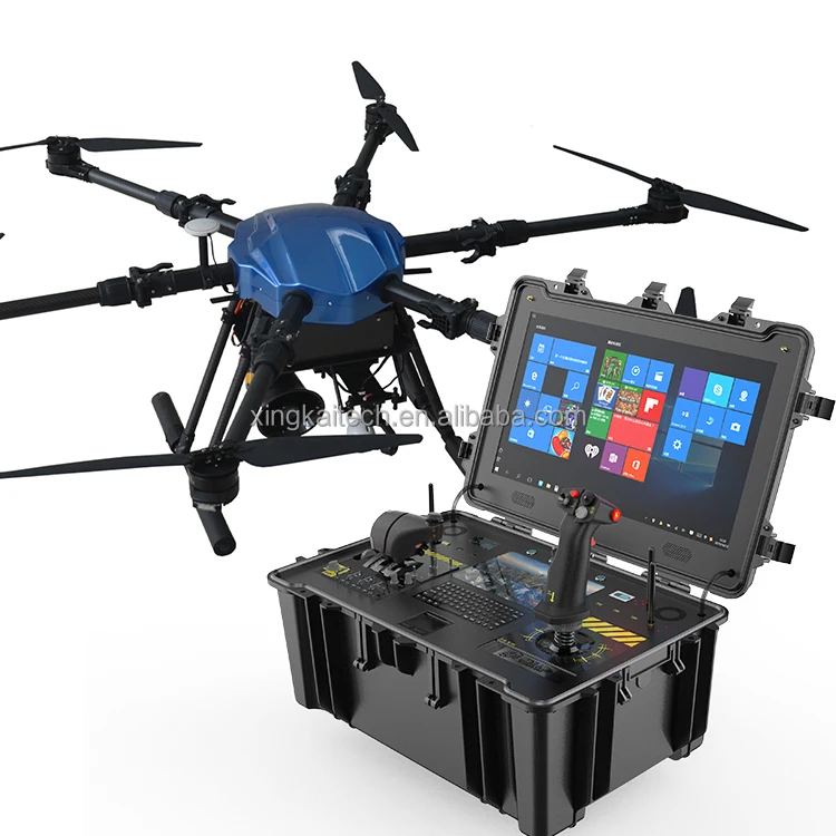 Portable Remote Drone Vtol Aircraft Ground Remote Control System Long