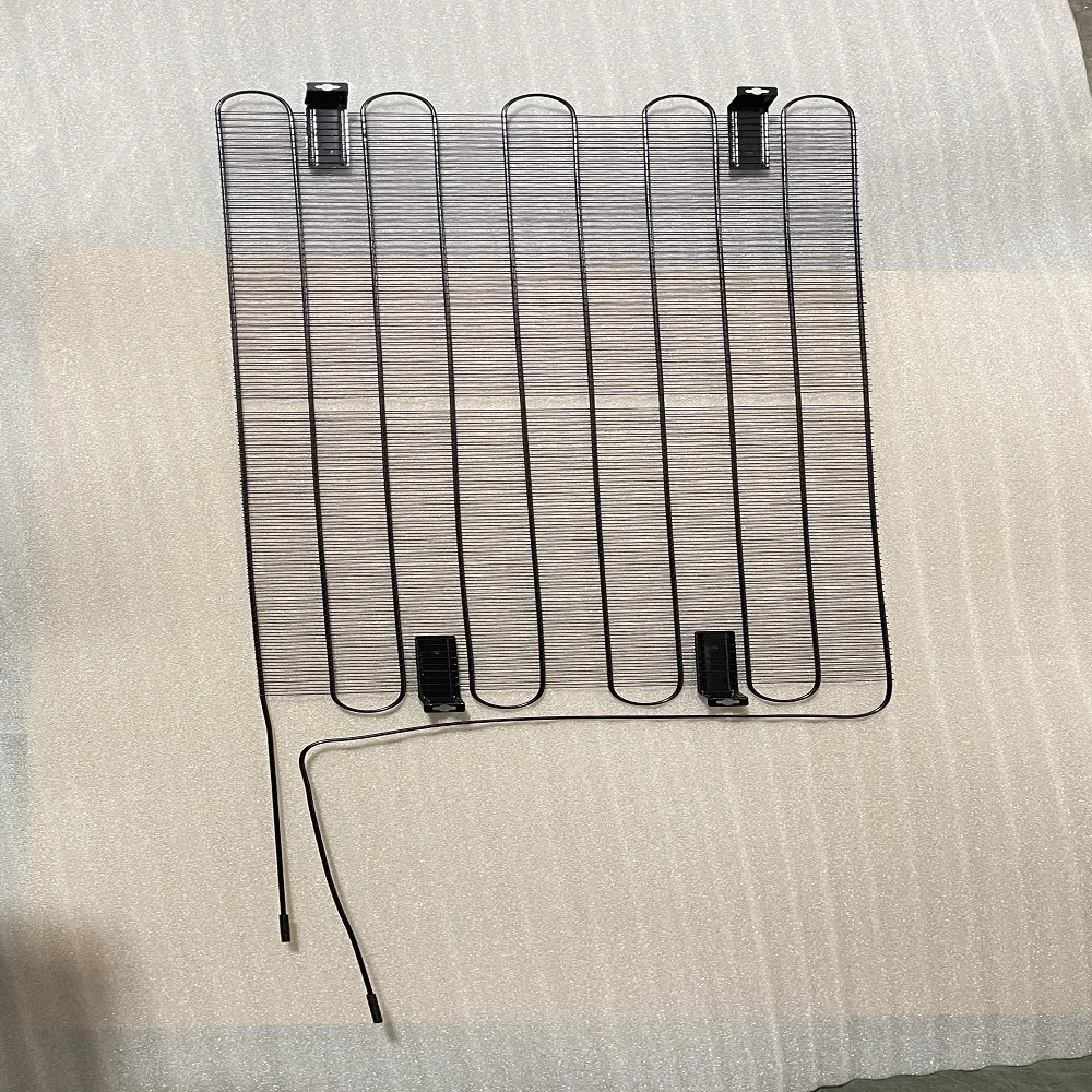 Single Layer Bundy Tube Steel Wire on Tube Condenser for Domestic Refrigerator R134a Essential Part Heat Exchange Refrigeration