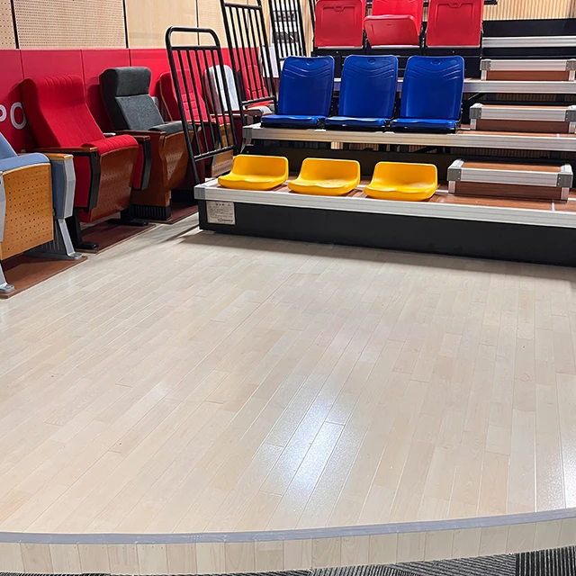 Double keel wooden basketball floor artificial grass sports flooring sports court equi basketball court sports floor tile