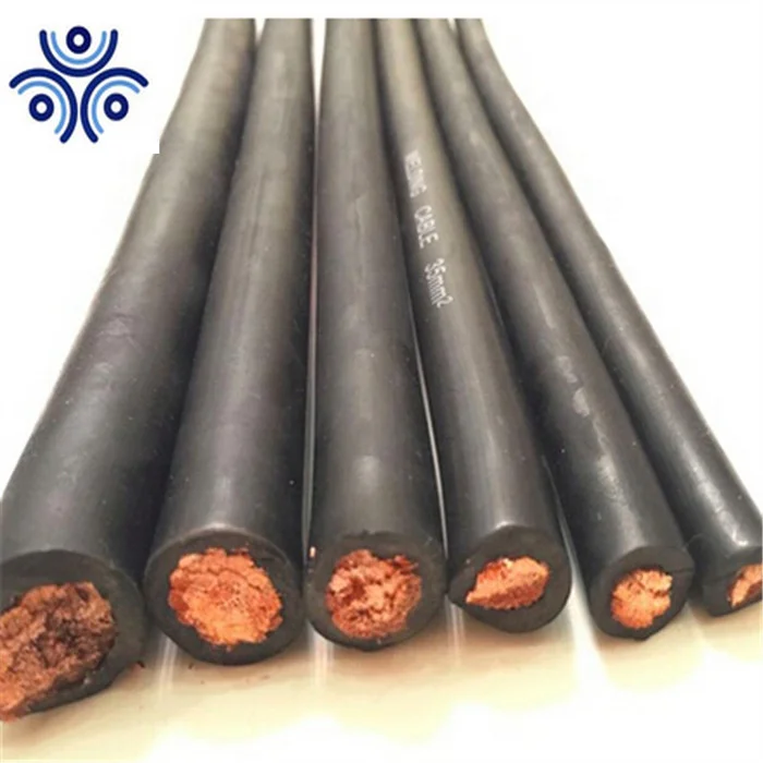 Earth Cable for Welding Machine Solid Benzil Mig Push Pull Welding Cables H01n2 d Flexible Rubber Welding Cable