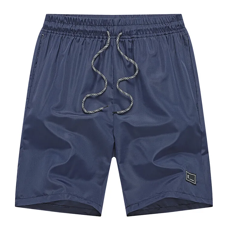 Customized  Men Summer Solid Color Beachwear Wholesale Trunk Men's Swim Shorts901_voghion.com