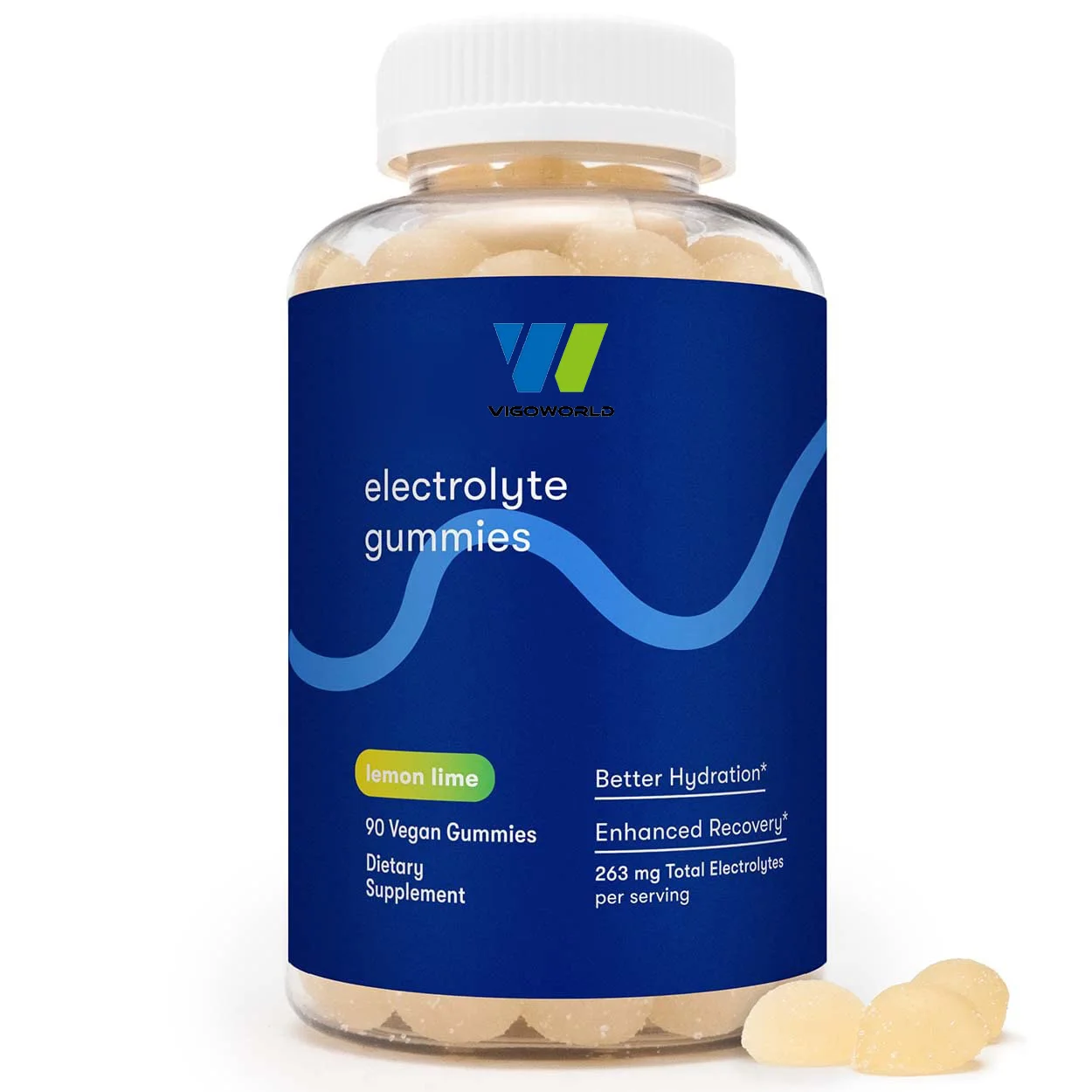 Electrolyte Gummies Gym Energy Gummies For Workout Sports & Postparty