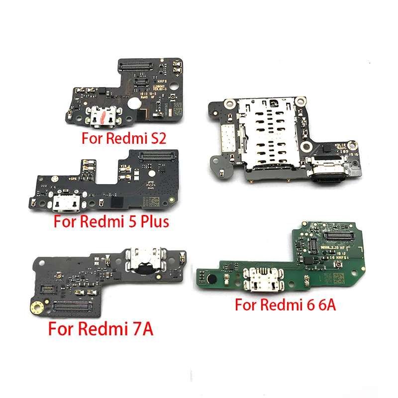 Charging Port Pin For Xiaomi Redmi 6 6a 7a S2 5 Plus K20 Pro Usb Charging  Port Dock Charger Plug Connector Board Flex Cable - Buy Charging Port Board  Flex Cable,Charging Port