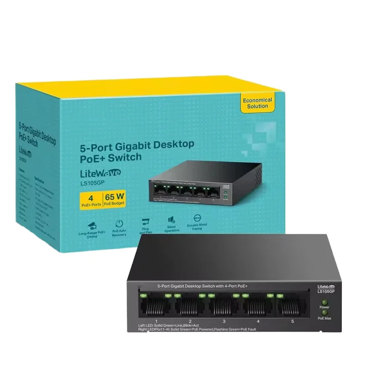 Weixiangan High-Speed 10/100/1000Mbps 12G Capacity Desktop Network ...