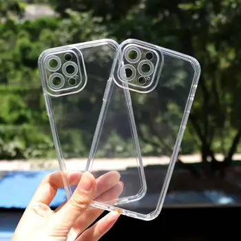 Cheapest Transparent Phone case TPU Phone Case Cover New Shockproof For iPhone 15 14 13 X XR 11 Pro Max 12 Cases
