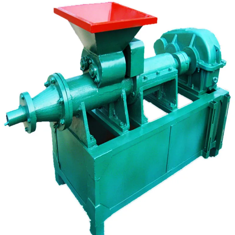 China Manufacturer High Quality Complete 500kg/h Straw Charcoal Briquette Making Machine Plant