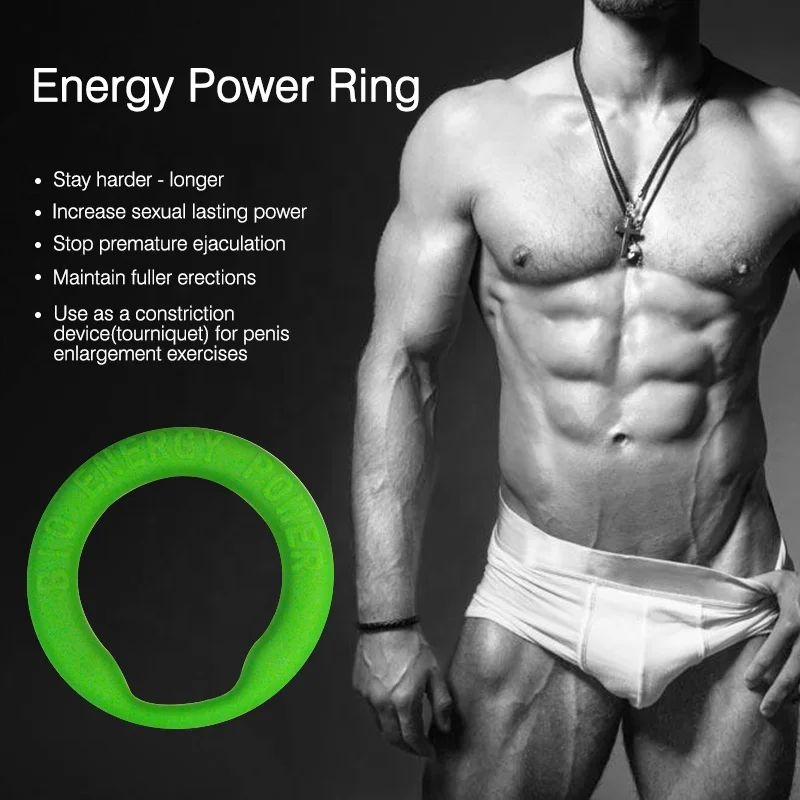 Multiple Size Cock Bio Energy Power ABS Silicone Cock Ring Penis 1500cc Penis Ring Cock Ring for Men Customized