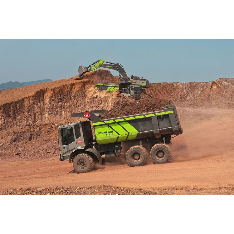 Zoomlion Mining Machine 75 Ton Mining Dump Truck ZT118 for Sale