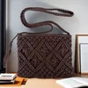 Tassel envelope red brown