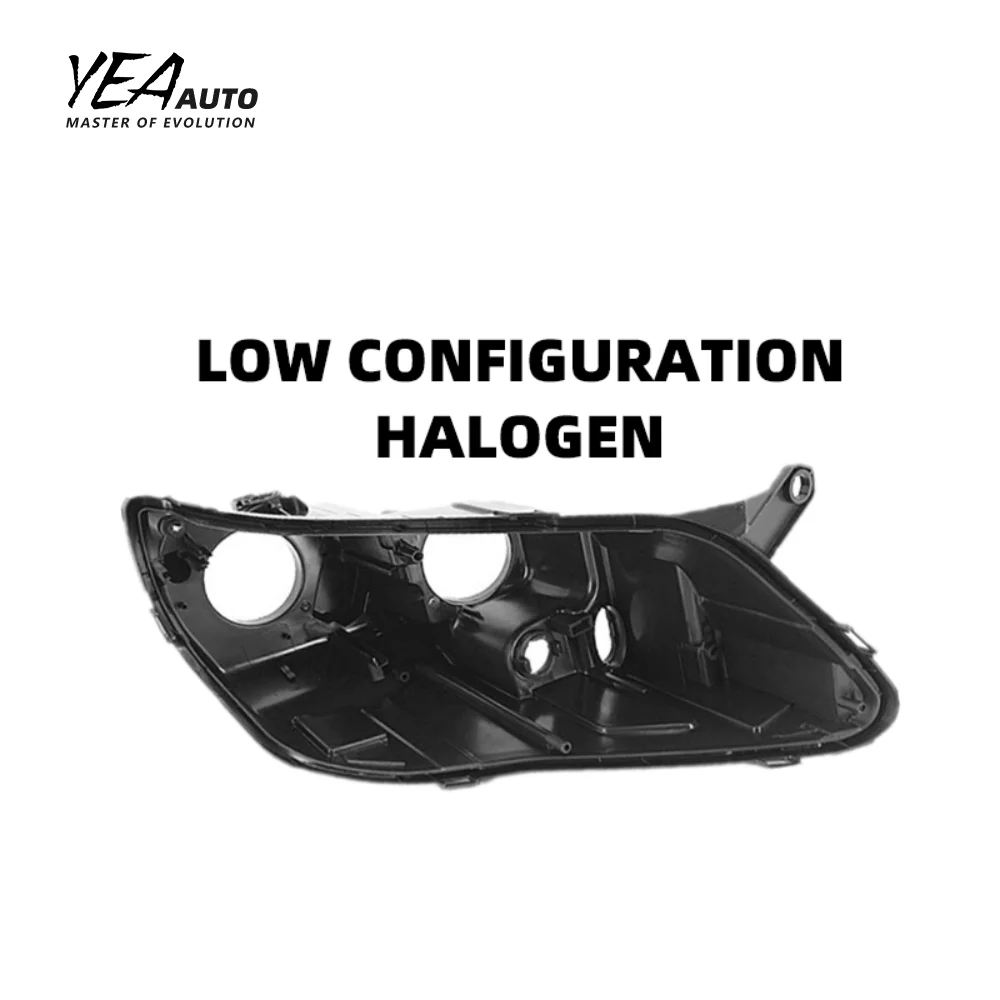 product car headlight rear base for vw volkswagon for tiguan head light housing low configuration back base 2009   2012-4