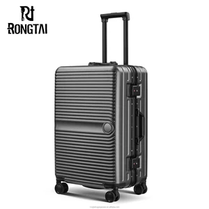 Factory Wholesale Unisex 20 Inch 4-Piece PP Travel Luggage Set Durable Portable with 360 Spinner Caster Wheels Cartoon Style