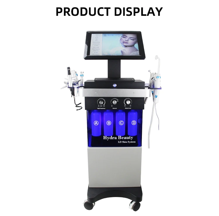 14 In 1hydro Microdermabrasion Oxygen Jet Aqua Facials Skin Care