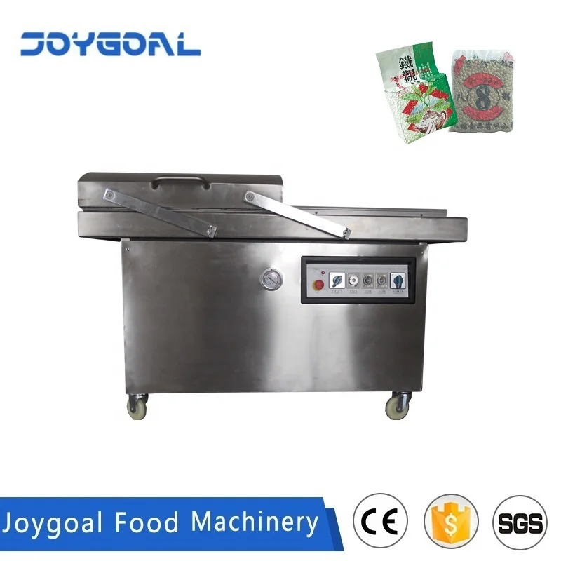 single / double chamber automatic fresh food vacuum sealer sealing packing machine for pouch cashew coffee food