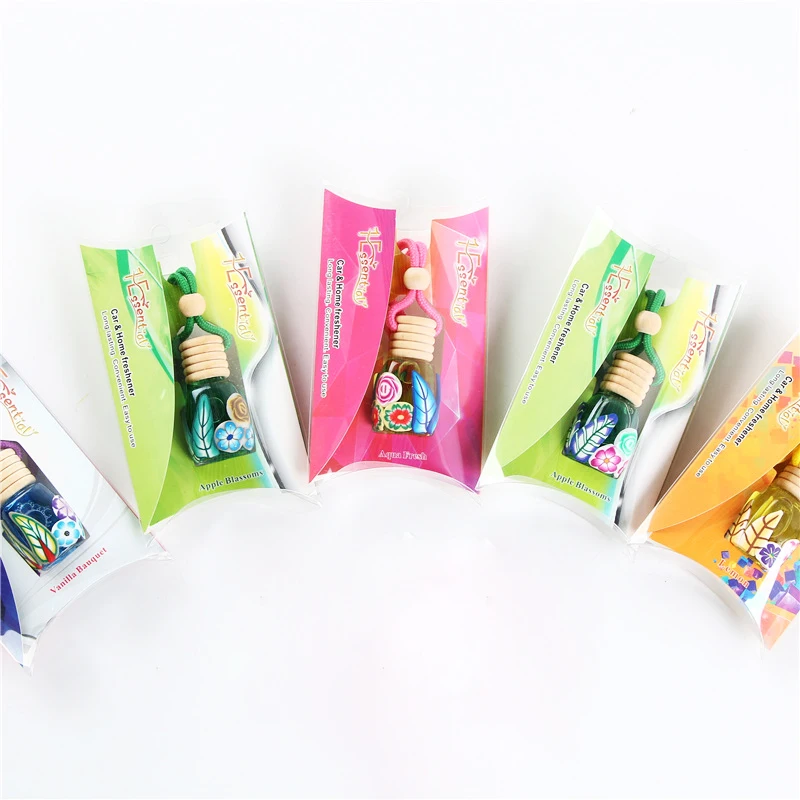 2024 logo Auto 6ml Hanging Car Accessories air Freshener Perfume Spray Dispenser Scents