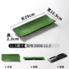 S808-11.5| Glaçage noir vert