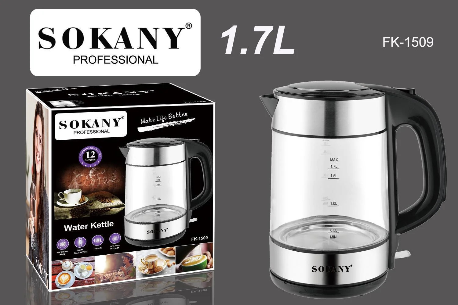 SOKANY – Mini bouilloire électrique Portable en acier inoxydable, 1077,  0,5l, Design, arrêt automatique, Protection contre l'ébullition à sec -  AliExpress