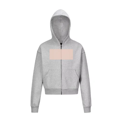 トップス aclent Oversized logo zip hoodie gry オーバーサイズロゴジップフーディ｜ACLENT（アクレント）