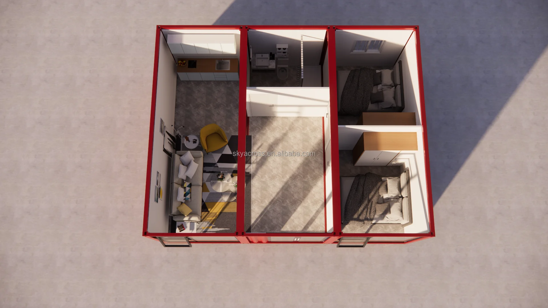 Cbox Hot Sale Modern Luxury Modular Container Homes Hurricane Proof