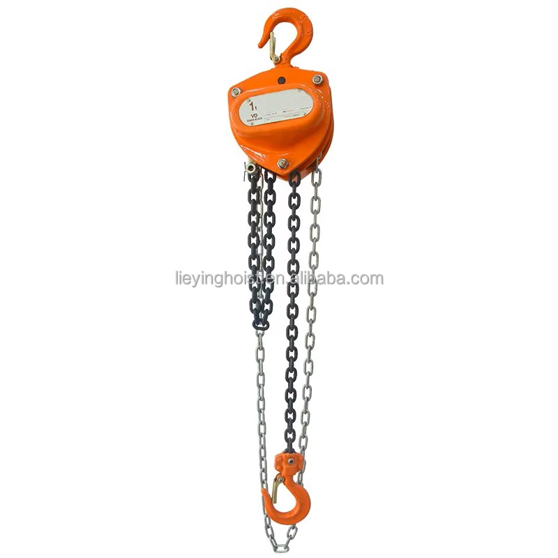 Lifting Equipment Japanese Version VD Type Mini Chain Block Pulley for Concrete Lifting