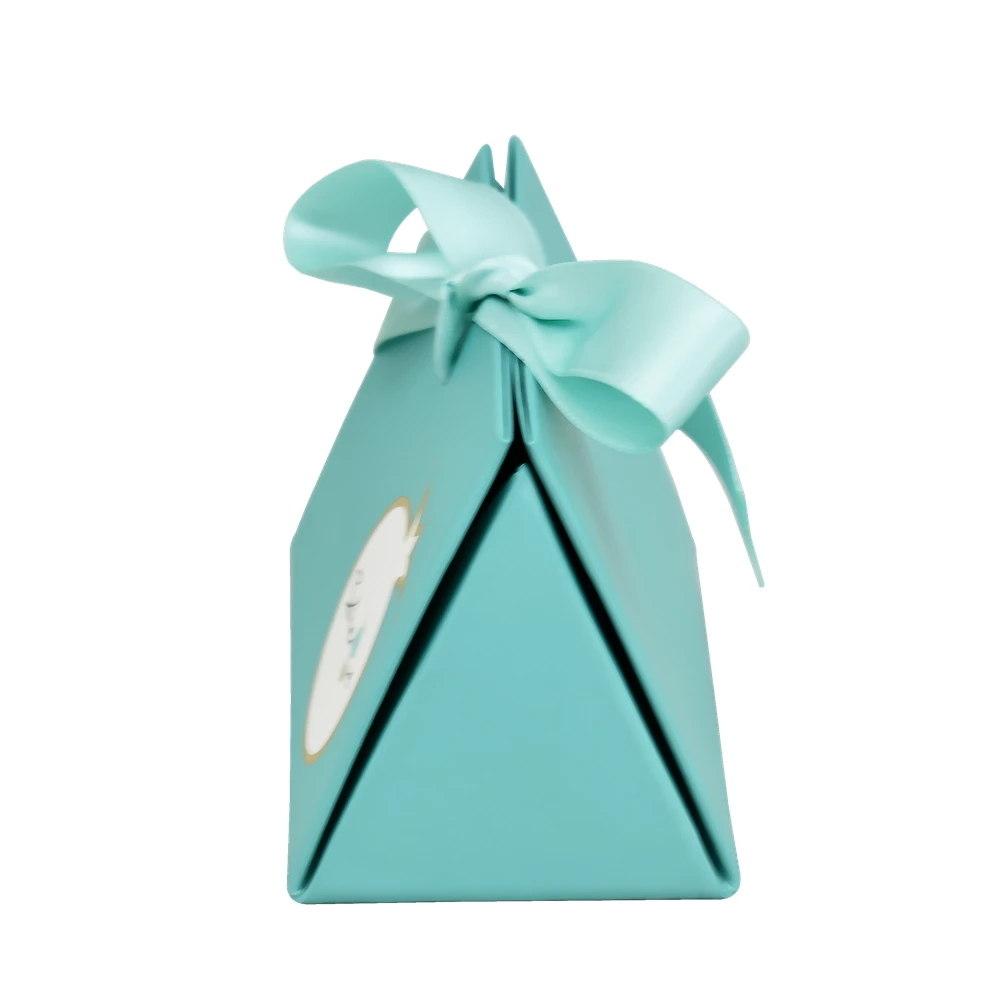 Custom Gift Box Triangle Shaped Cardboard Packaging Chocolate Box
