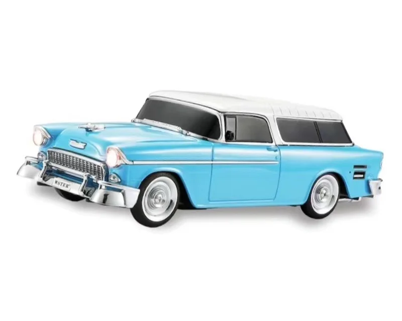 WSTER WS-1955 クラシックカー型スピーカー水色 新着WS-1955ファンシーカーシェイプモデルスピーカーステレオ