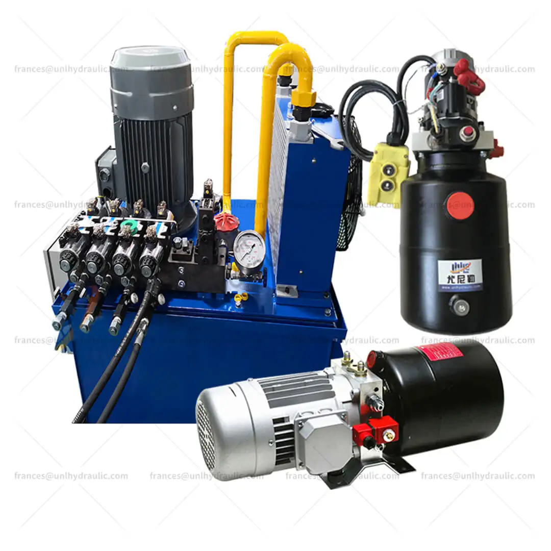 Flowfit 24v Dc Double Acting Hydraulic Power Pack - Buy High Pressure ...