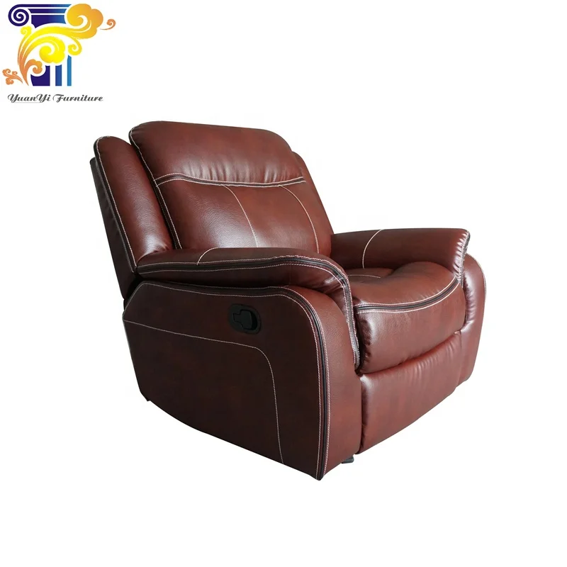 Super Comfortable American Style  High Quality Leather Home Theater Rocking Recliner with Swivel