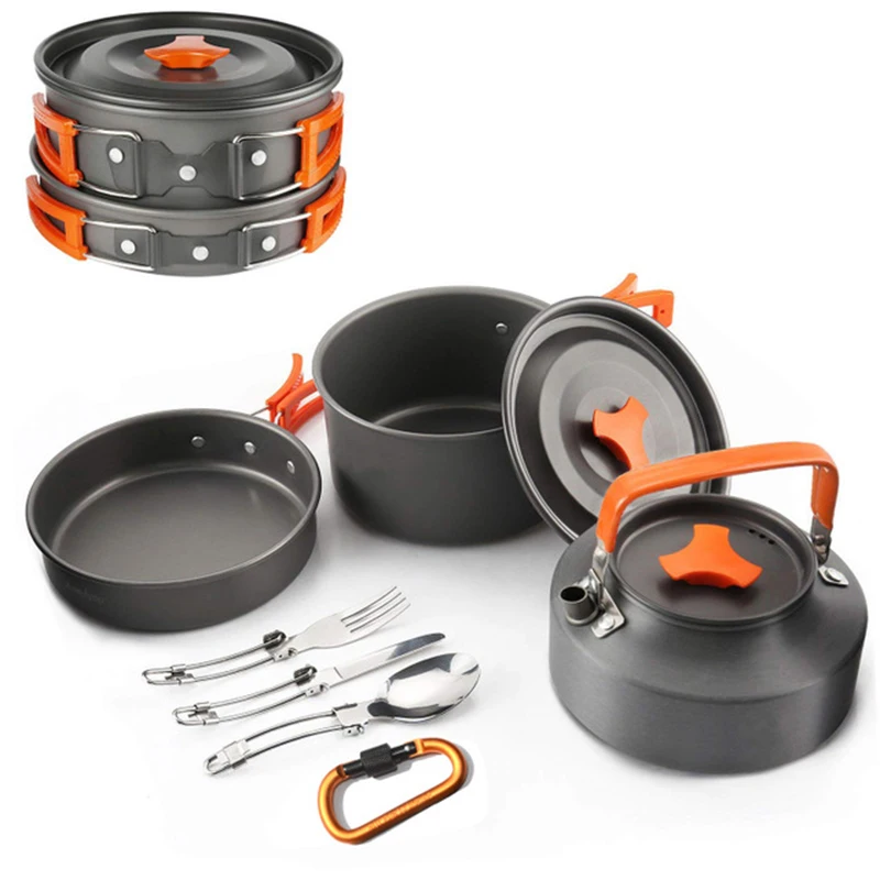 camping cookware mess kit