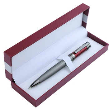Penneed Luxury Metal Ballpoint Pen Gift Set - Stainless Steel, Black Ink 1.0mm, Retractable, In Velvet Box (Gold) - View #7