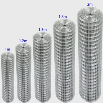 Galvanized Wire Mesh Roll Zinc-Electric Welded Cloth with Plain Weave Woven Screen for Various Applications