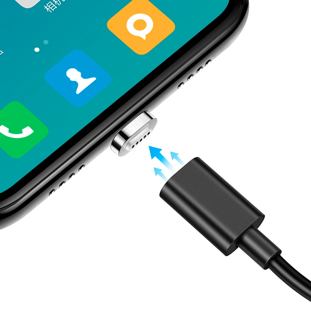 Лучшая цена, легкий мешок в упаковке, qc3.0 qc4.0, зарядный кабель android, 1,5 м, usb Магнитный кабель, микро-кабель для зарядки телефона