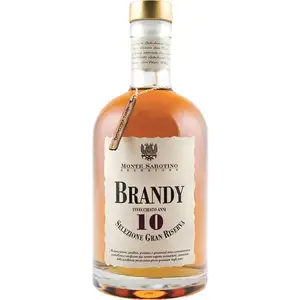 Top Quality Brandy Stravecchio 10Y.O. 0,70 Lt 6 Bottles per Box