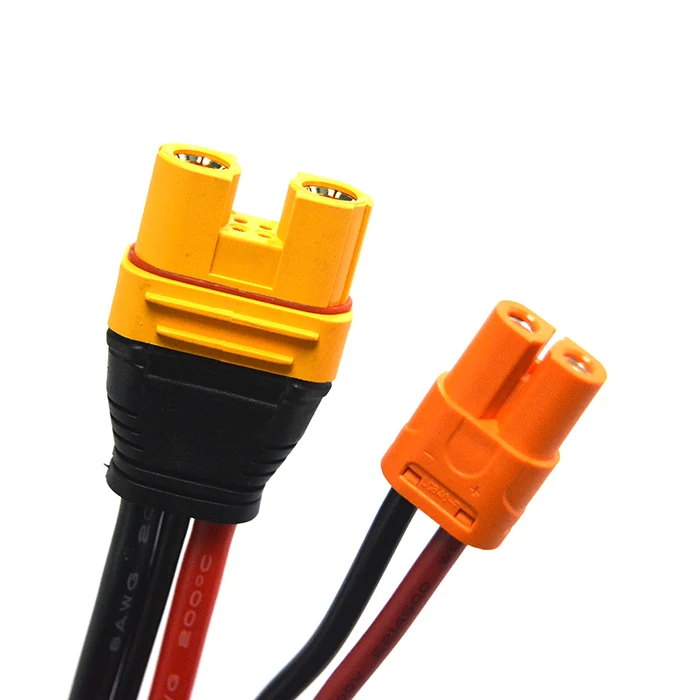 Factory Supply Customized Tin Plated Copper Battery Cable XT30 XT60 XT90 XT120 Male Female Connector Assembly Car Wiring Harness