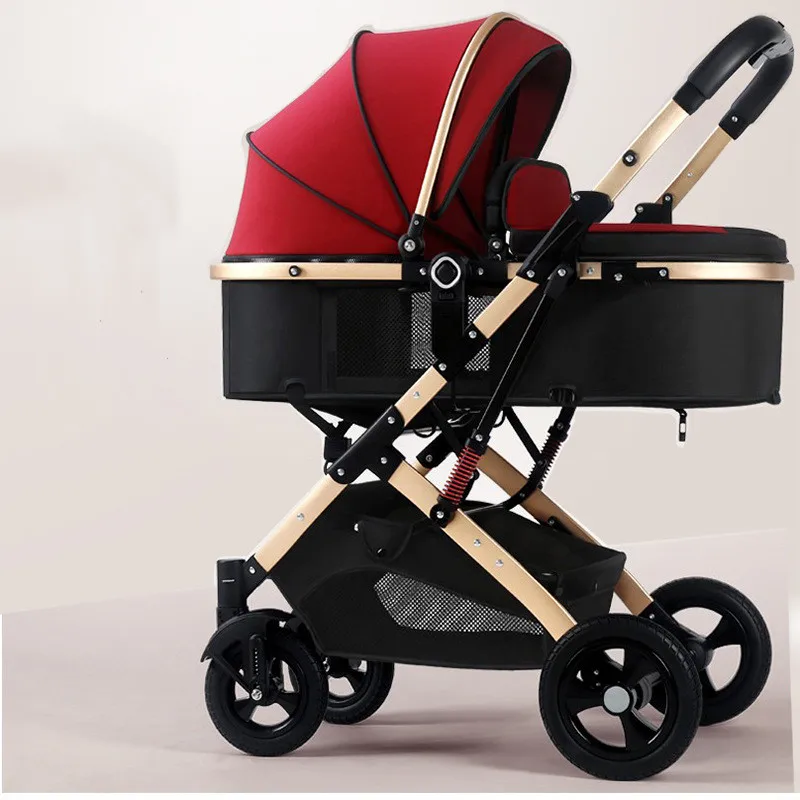 Baby pram high landscape baby strollers foldable baby stroller caritos de bebe passeggino