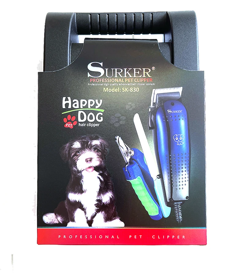 Surker Powerful Pet Hair Clippers Professional Animal Hair Trimmer High Voltage Hair Cutting