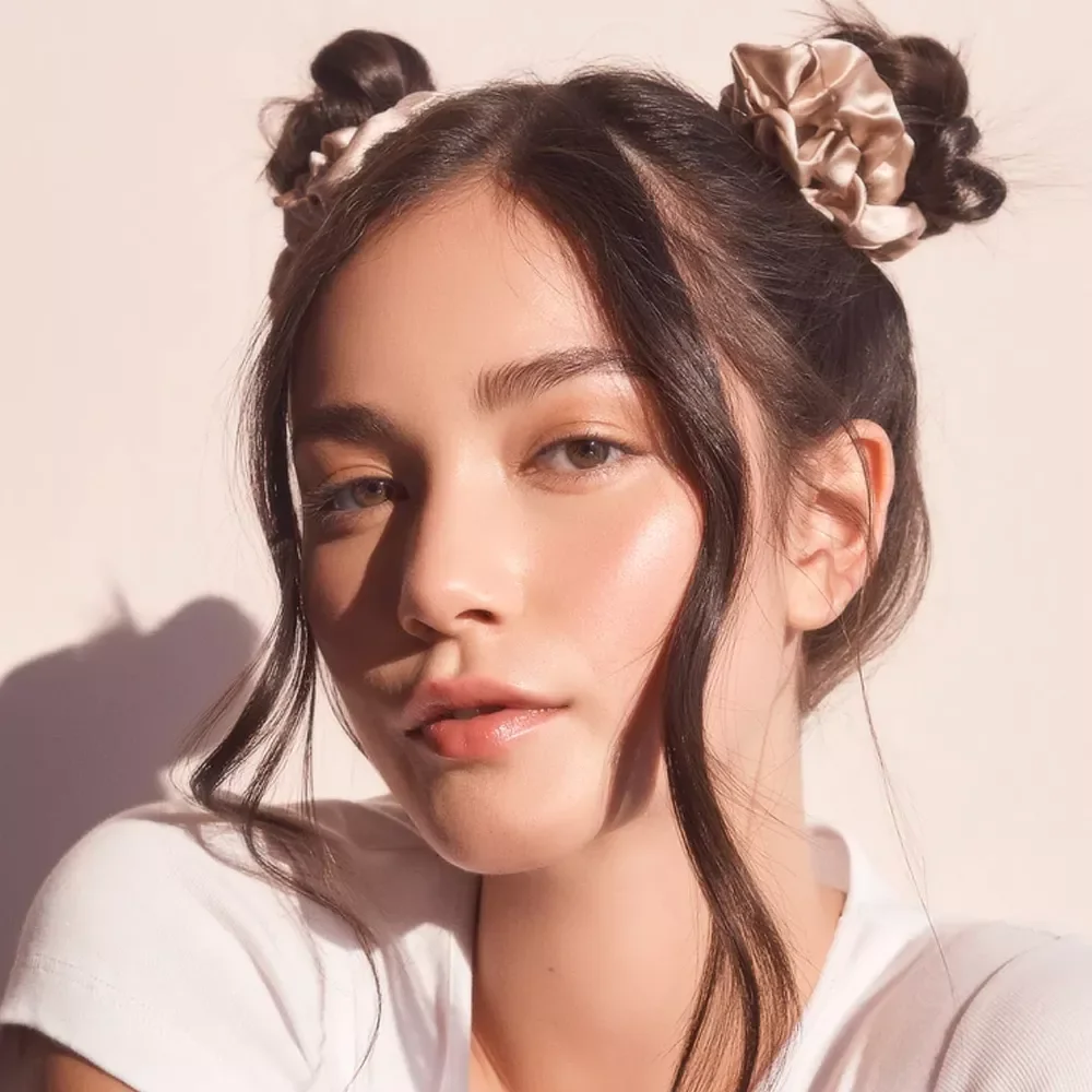 Роскошные Дизайнерские 100% шелк тутового шелкопряда 2022 скрепки на заказ резинки для волос из мягкого шелка пакет