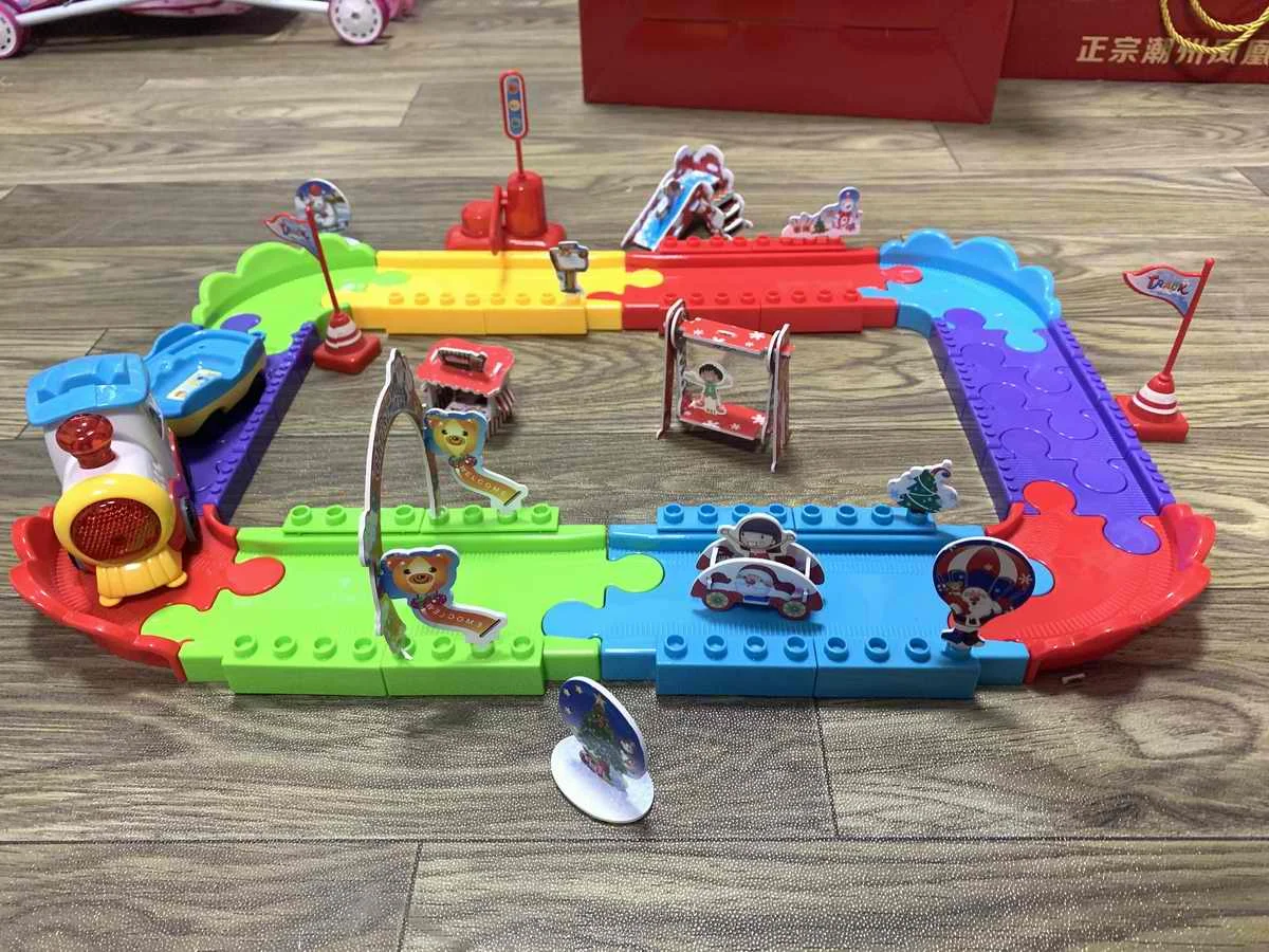 2021 Рождественский поезд, игрушечная железная дорога, детский парк аттракционов, Трековый поезд для продажи