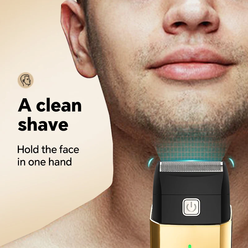 Men's Rechargeable Single Blade Electric Shaver with USB TYPE-C Reciprocating Design Electric Shaver Reciprocating Single Blade manufacture