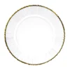 Clear Gold Rim