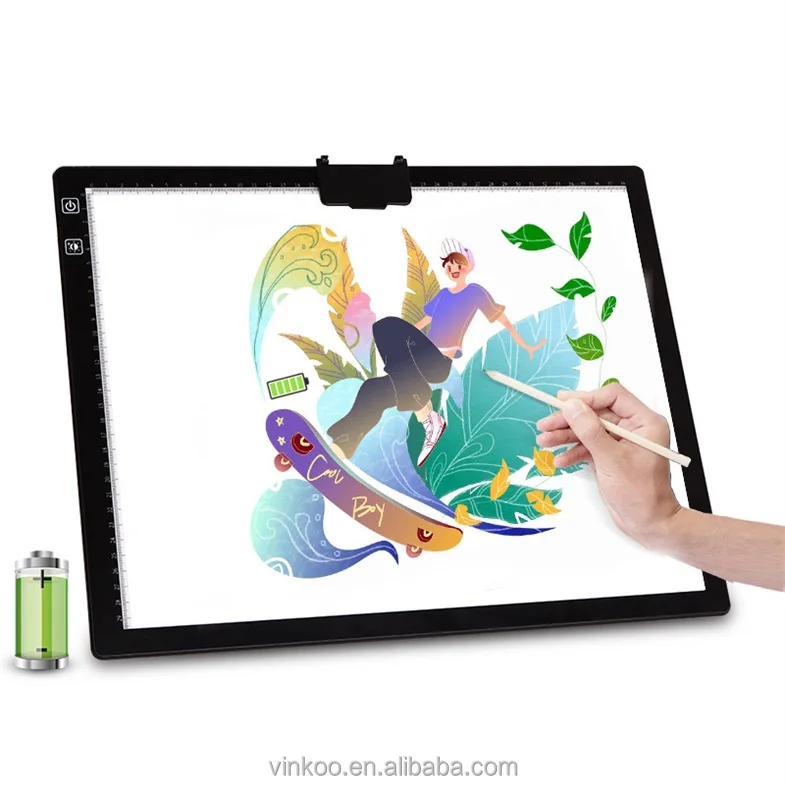 A3 Led Tracing Light Box Adjustable Drawing Board Led Light Pad Light